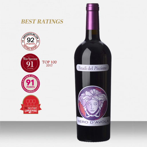 Feudi del pisciotto discount nero d'avola versace 2019